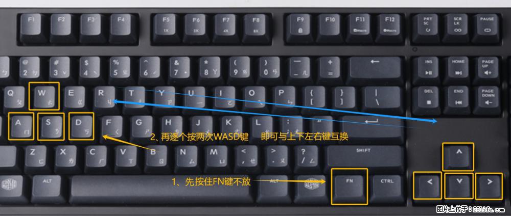 键盘，怎样把wasd键与上下左右方向键互换？ - 生活百科 - 上海生活社区 - 上海28生活网 sh.28life.net