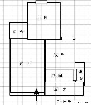 原房东毛坯全配2房,可长签。南北通透双阳台，采光充足拎包入住 - 房屋出租 - 房屋租售 - 上海分类信息 - 上海28生活网 sh.28life.net